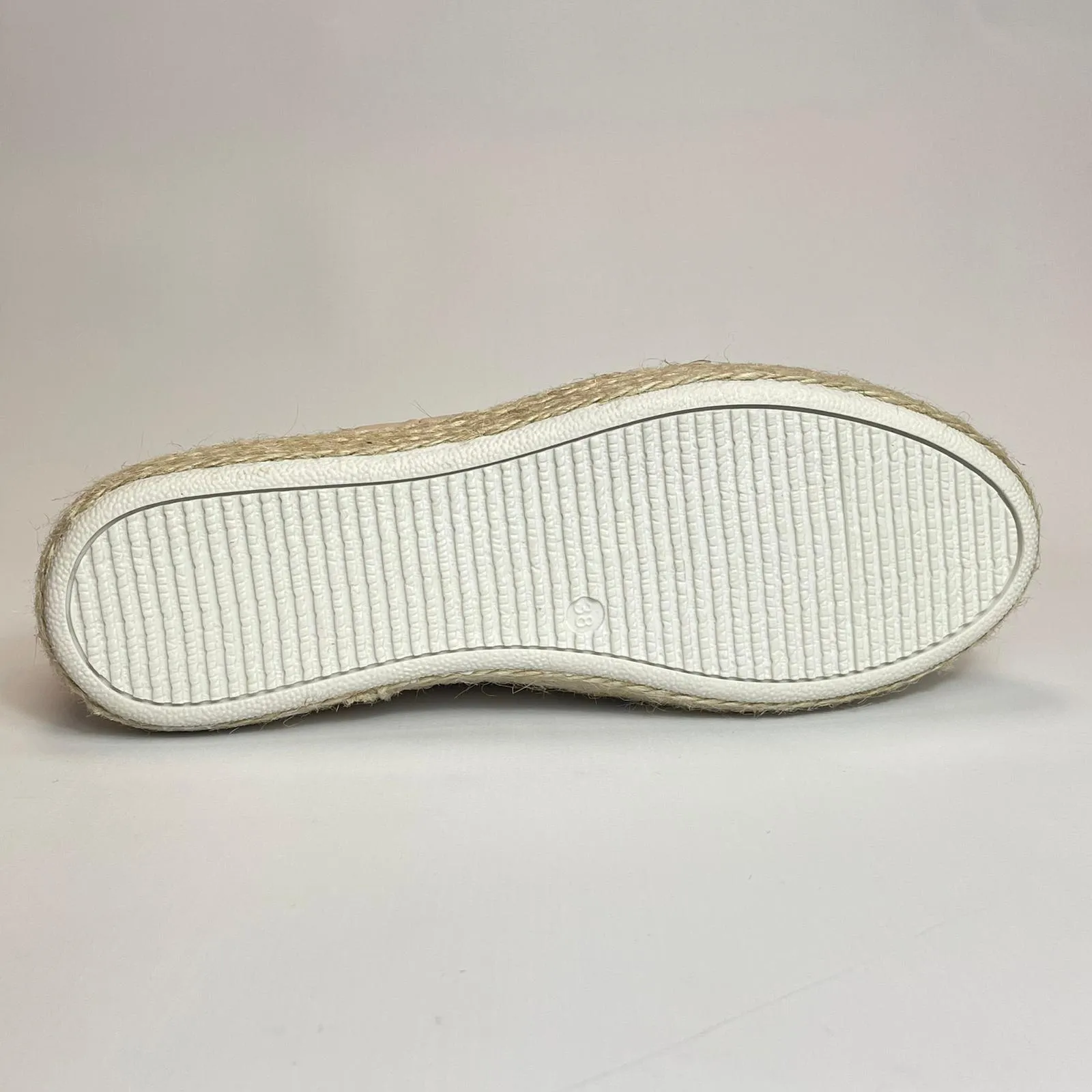 L.K.Bennett Women’s Juliana Leather Flatform Ladies Trainers Beige