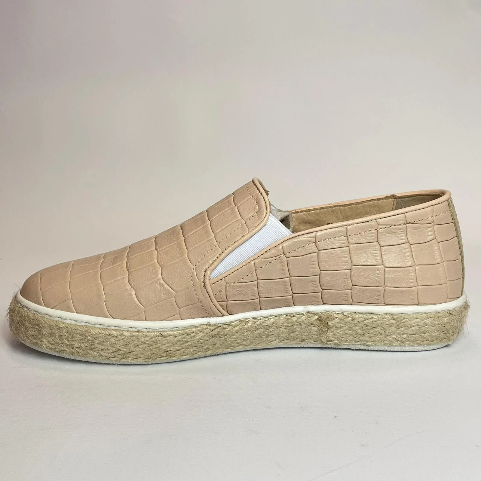L.K.Bennett Women’s Juliana Leather Flatform Ladies Trainers Beige
