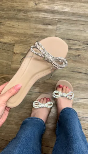 Love Language Flat Sandal - Nude