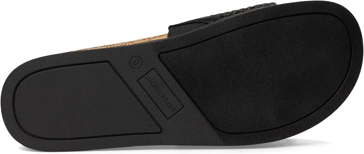 Lucky Brand Women's Dylina Woven Band Sandals Flat
