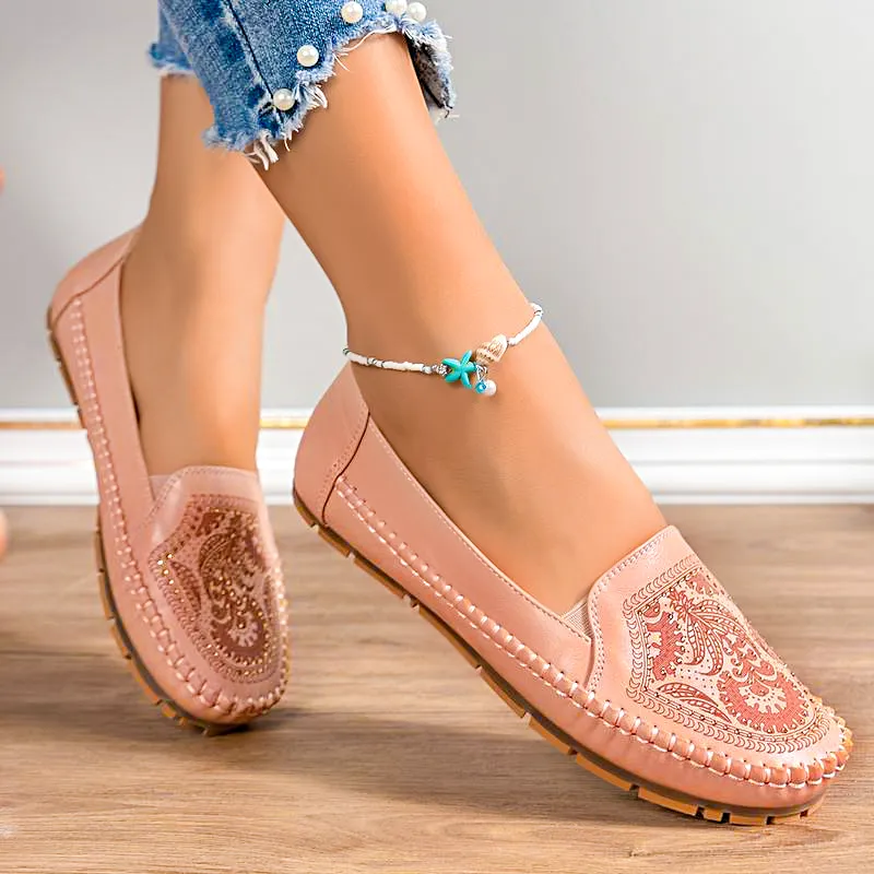 Luna Leather Moccasins