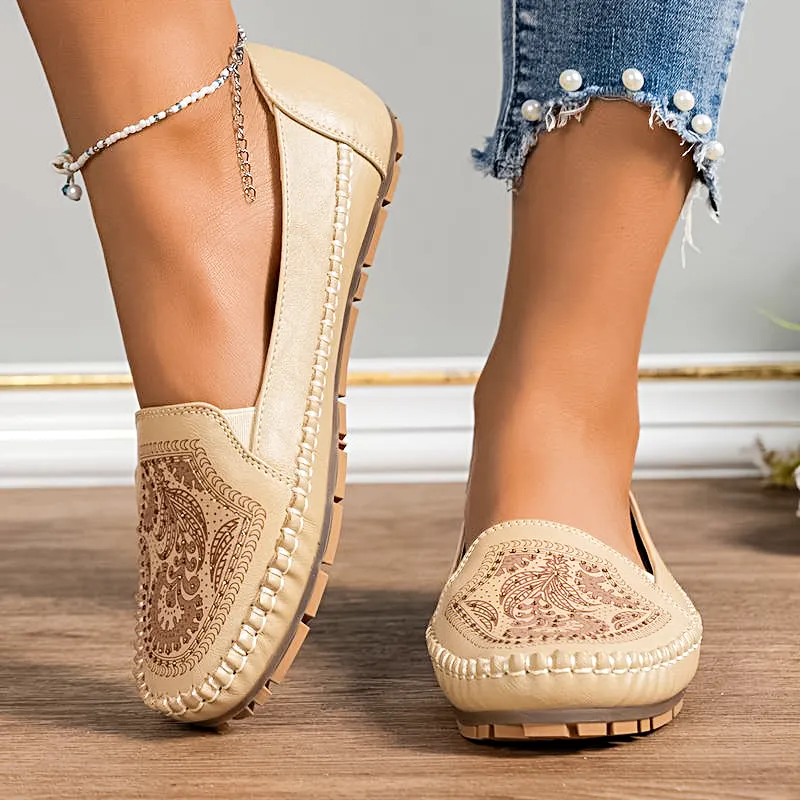 Luna Leather Moccasins