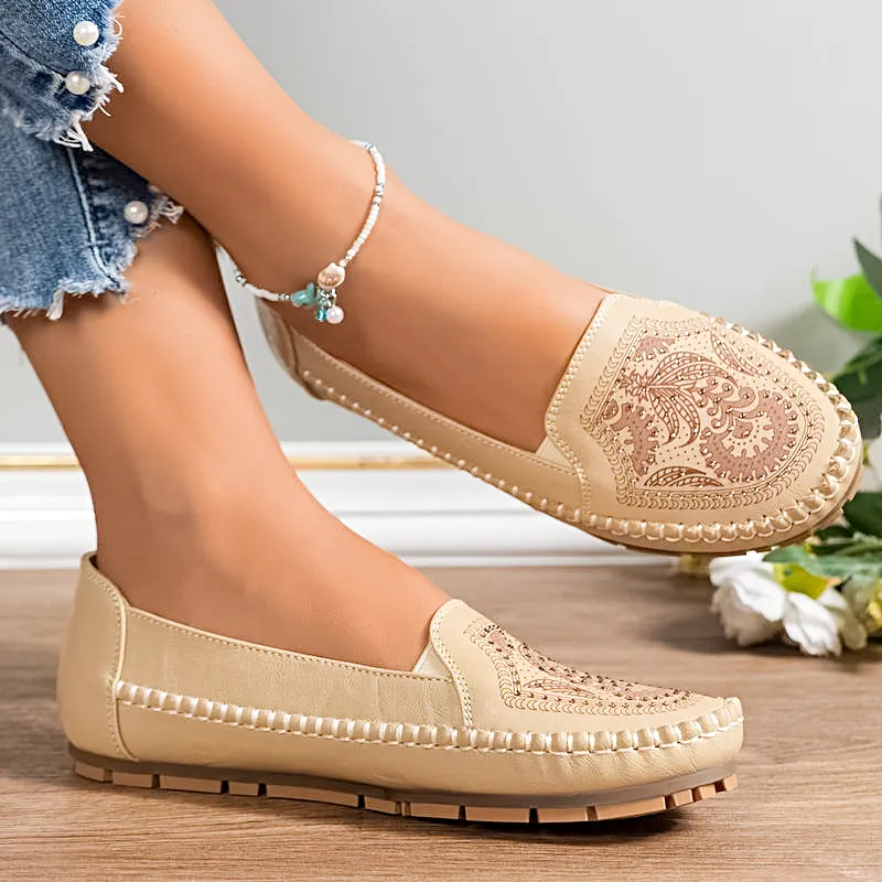 Luna Leather Moccasins