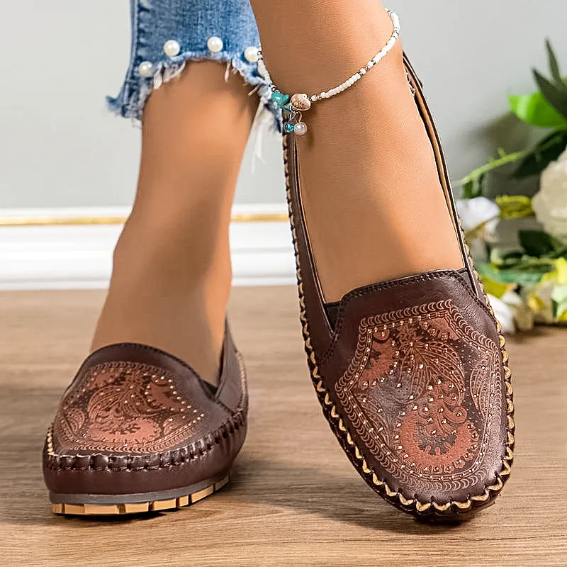 Luna Leather Moccasins