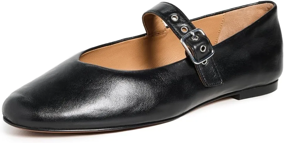 Madewell Women's Hera Grommet Mary Jane Flat
