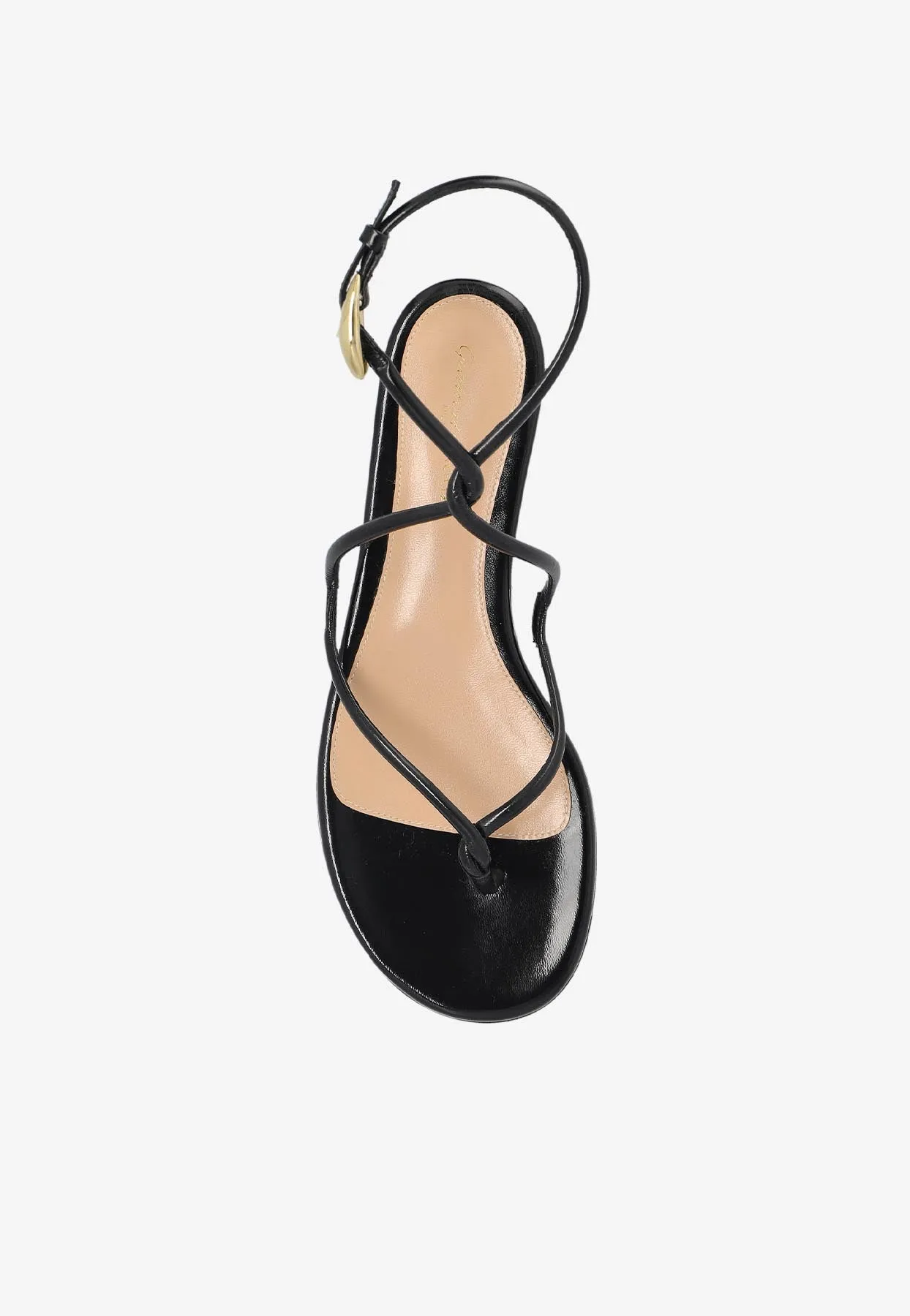 Mamba Leather Flat Sandals