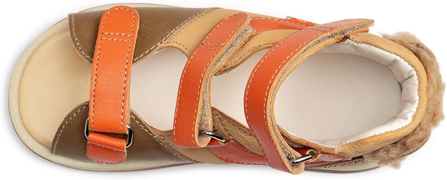 Mammal Collection Orthopedic High-Top Ankle Support AFO Sandal