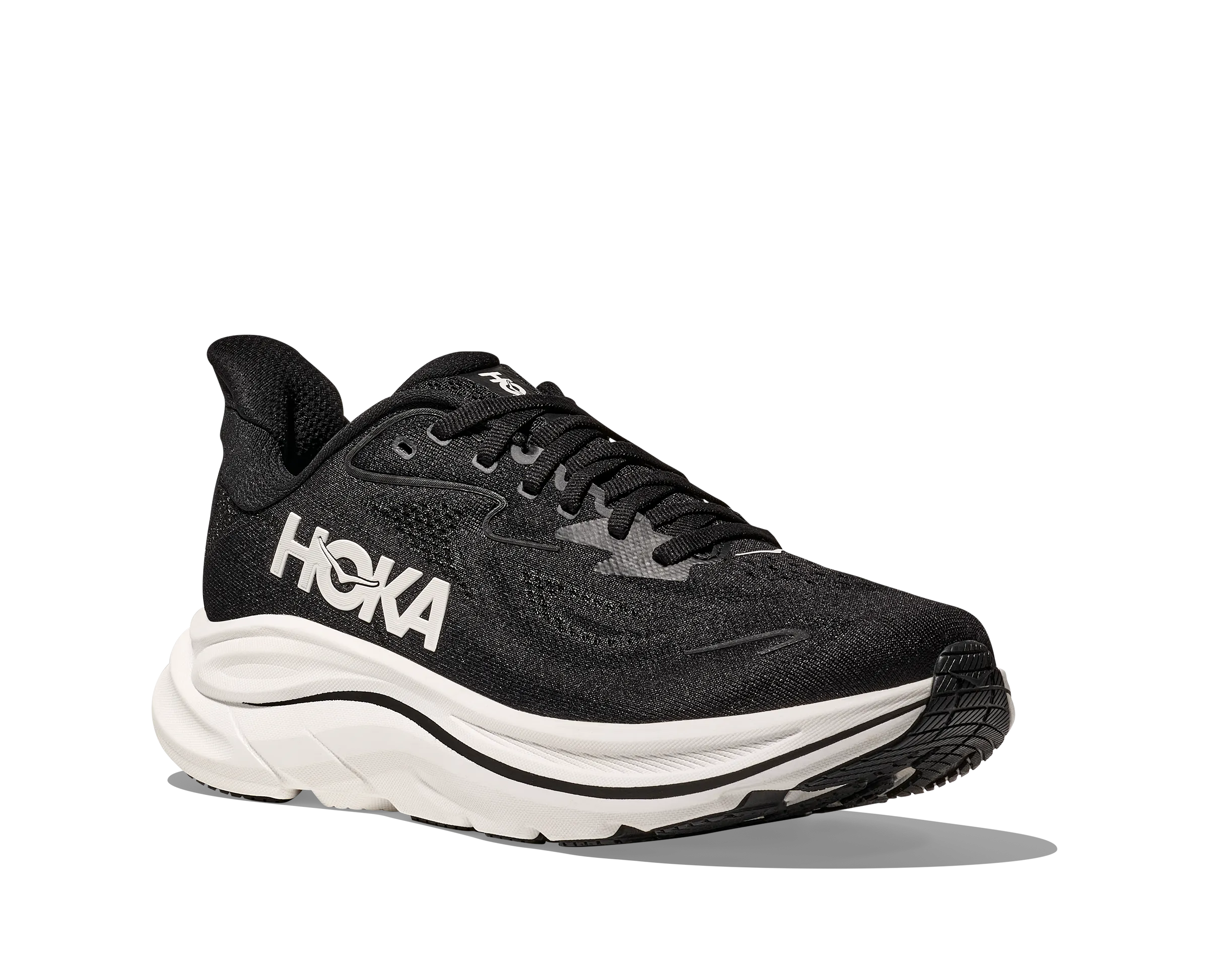 Men's Clifton 10 (BWHT - Black/White)