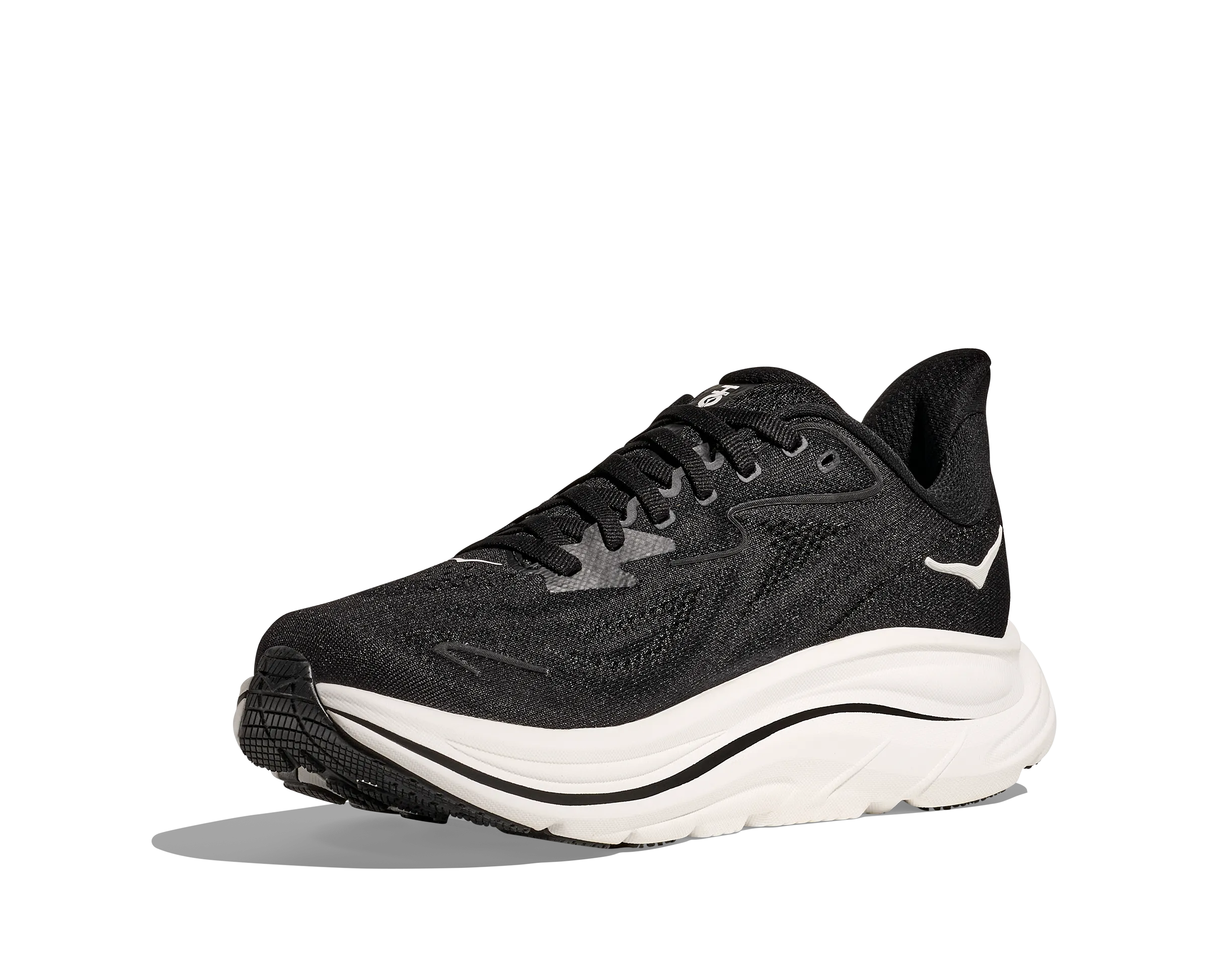 Men's Clifton 10 (BWHT - Black/White)