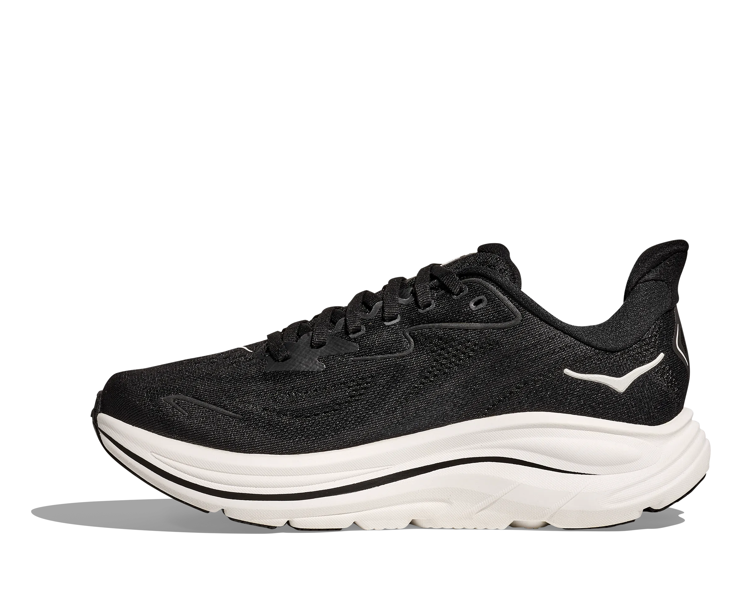 Men's Clifton 10 (BWHT - Black/White)