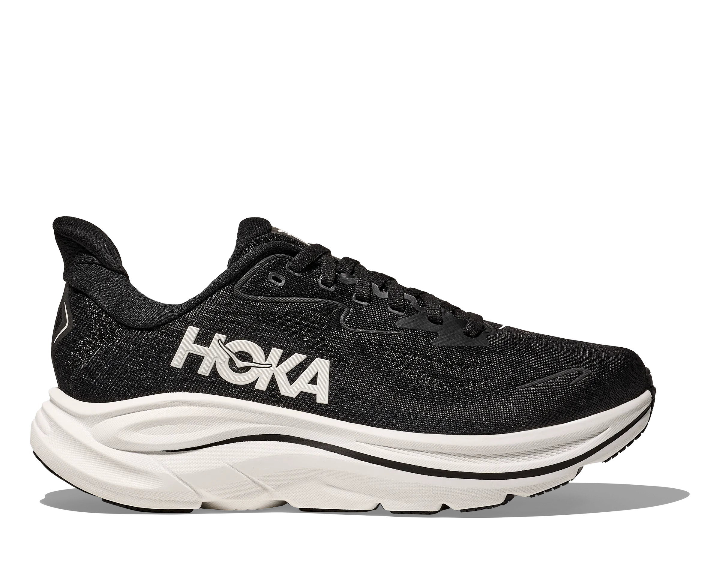 Men's Clifton 10 (BWHT - Black/White)