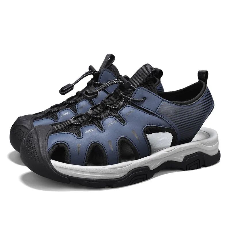 Men's Drainage Toe Non-Slip Sandals 3.5