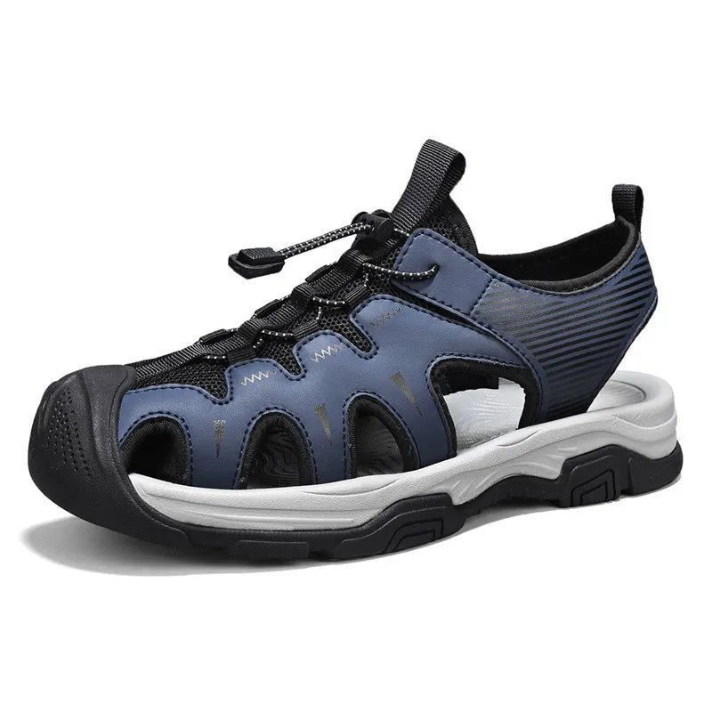 Men's Drainage Toe Non-Slip Sandals 3.5