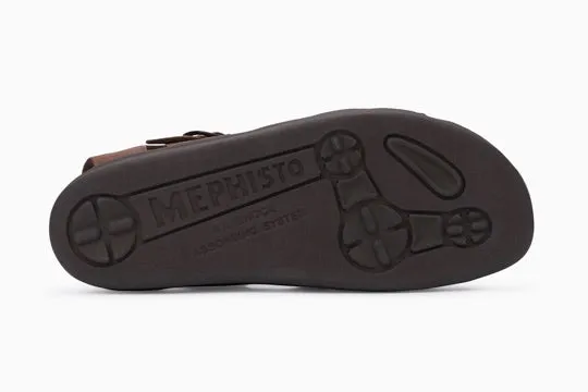 Mephisto Men's Sam Tan Grain Leather Sandal