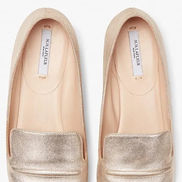 Metallic Energy-saving Loafer Grace :: Weather-resistant - Prosecco Brushed