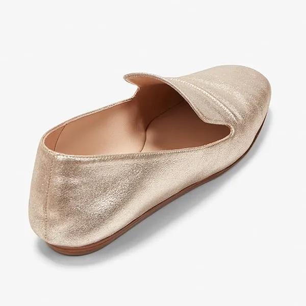 Metallic Energy-saving Loafer Grace :: Weather-resistant - Prosecco Brushed