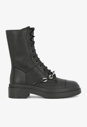 Nari Lace-Up Ankle Boots