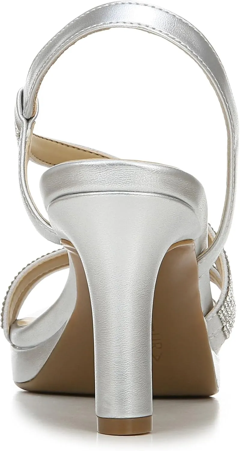 Naturalizer Women's Brenta Strappy Platform Dress Sandal Heeled