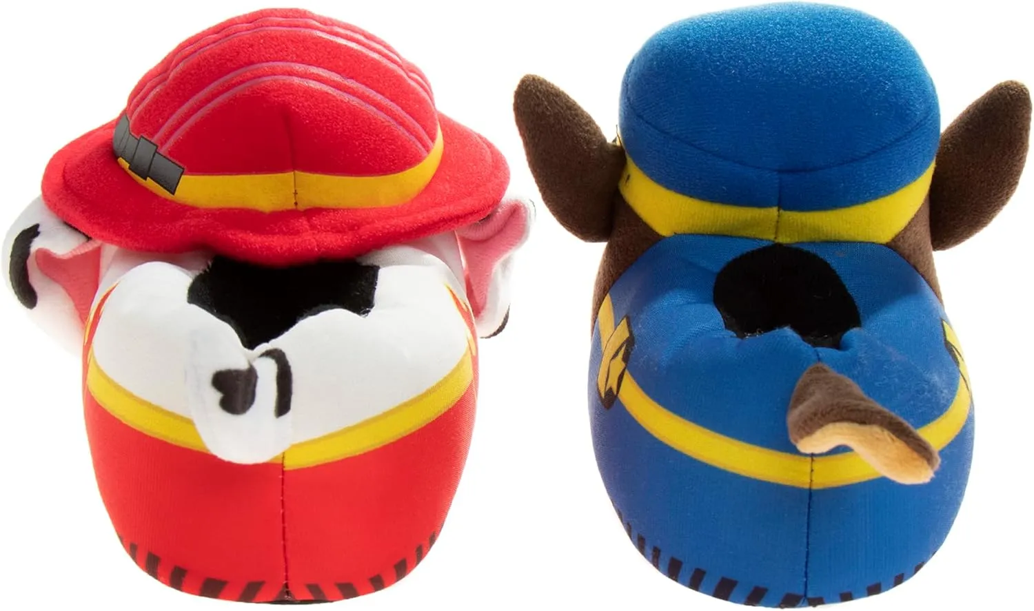 Nickelodeon Paw Patrol and SpongeBob Squarepants Slippers - Sponge Bob Chase Marshall Slipper Sandals - Plush Lightweight Warm indoor Comfort Soft Aline House Sandal (Toddler/Little Kid/Big Kid)
