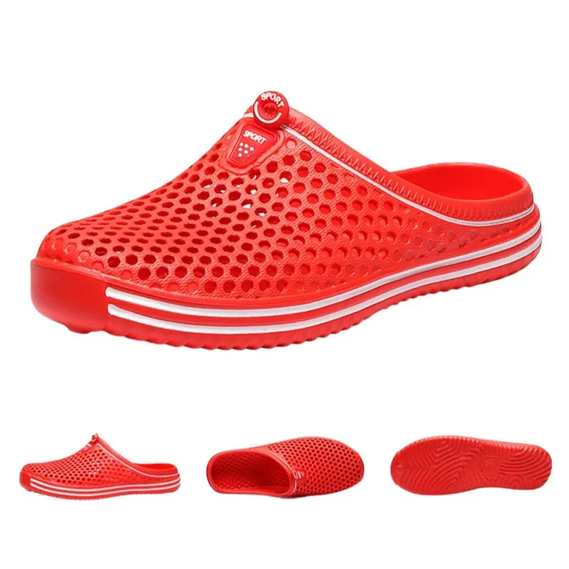 Non-slip closed sandal