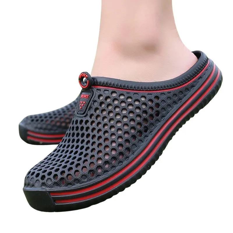 Non-slip closed sandal