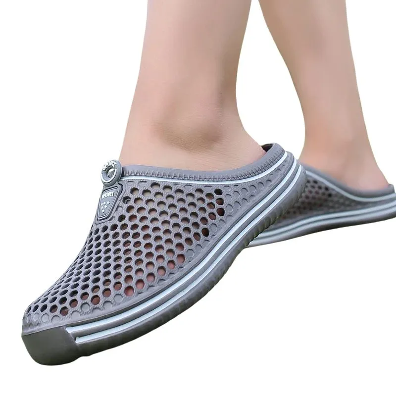 Non-slip closed sandal