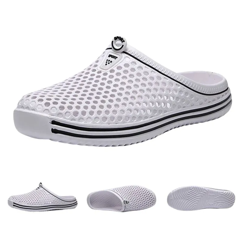 Non-slip closed sandal