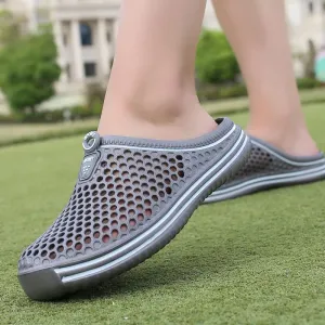 Non-slip closed sandal