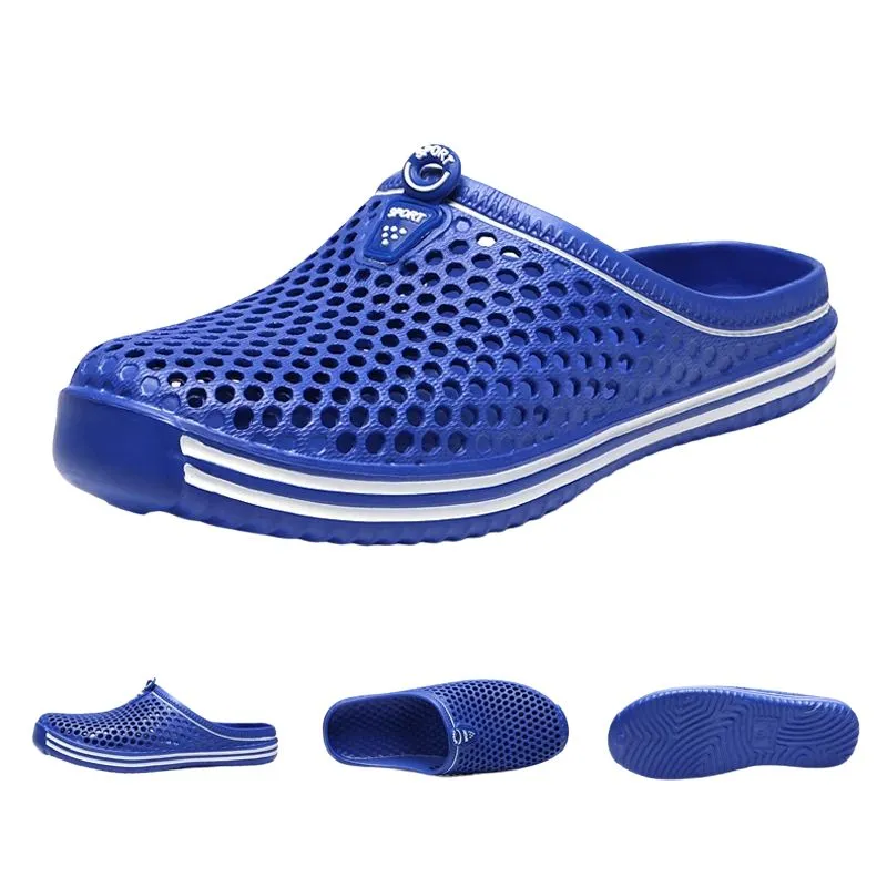 Non-slip closed sandal