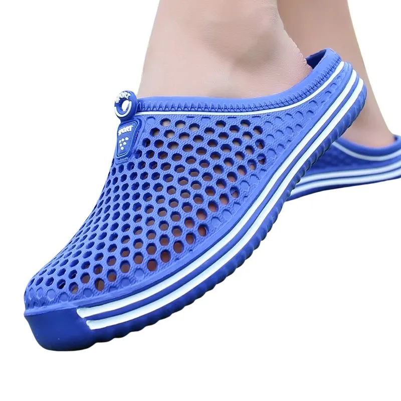 Non-slip closed sandal