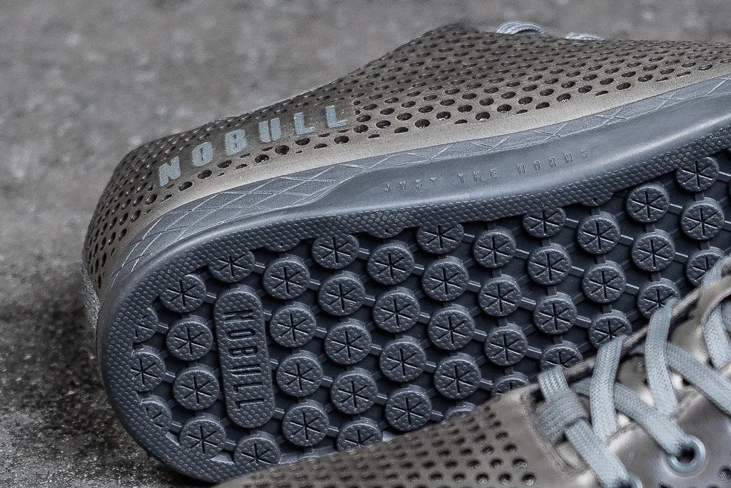 NORDIC GREY LEATHER TRAINER (MEN'S)