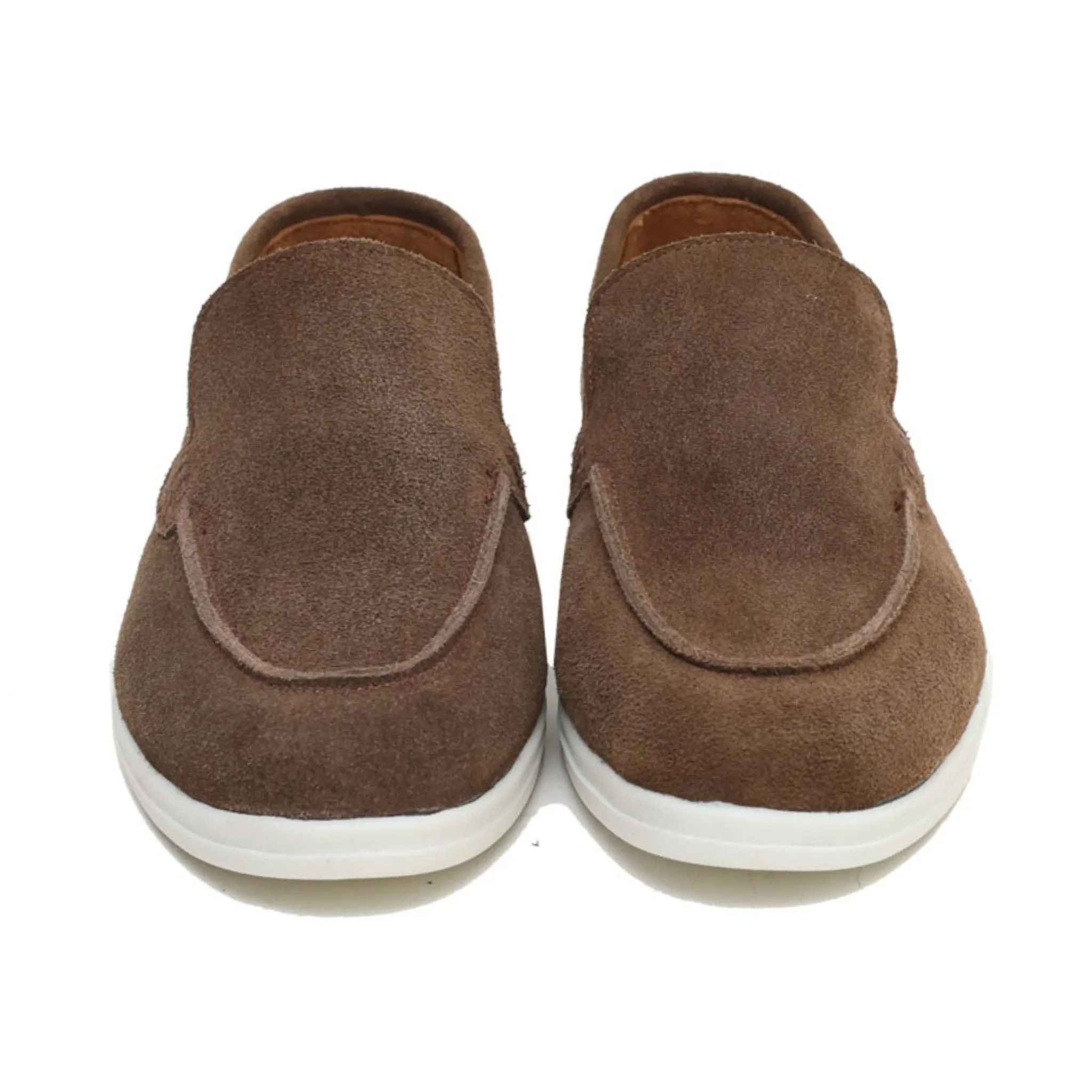 OK-3017 Coffee Premium Suede Loafer.