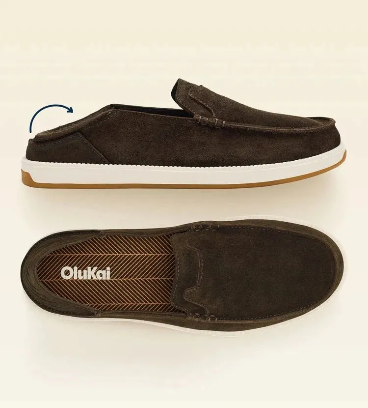 OluKai Men's Kakaha Nia Slip Ons