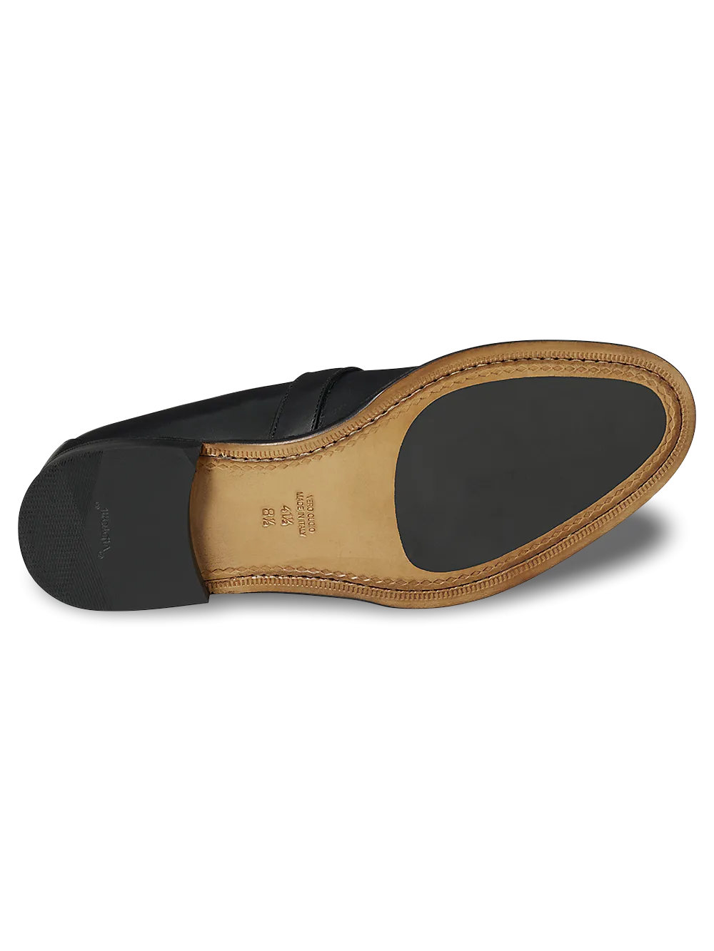 Owen Penny Loafer - Black/grey