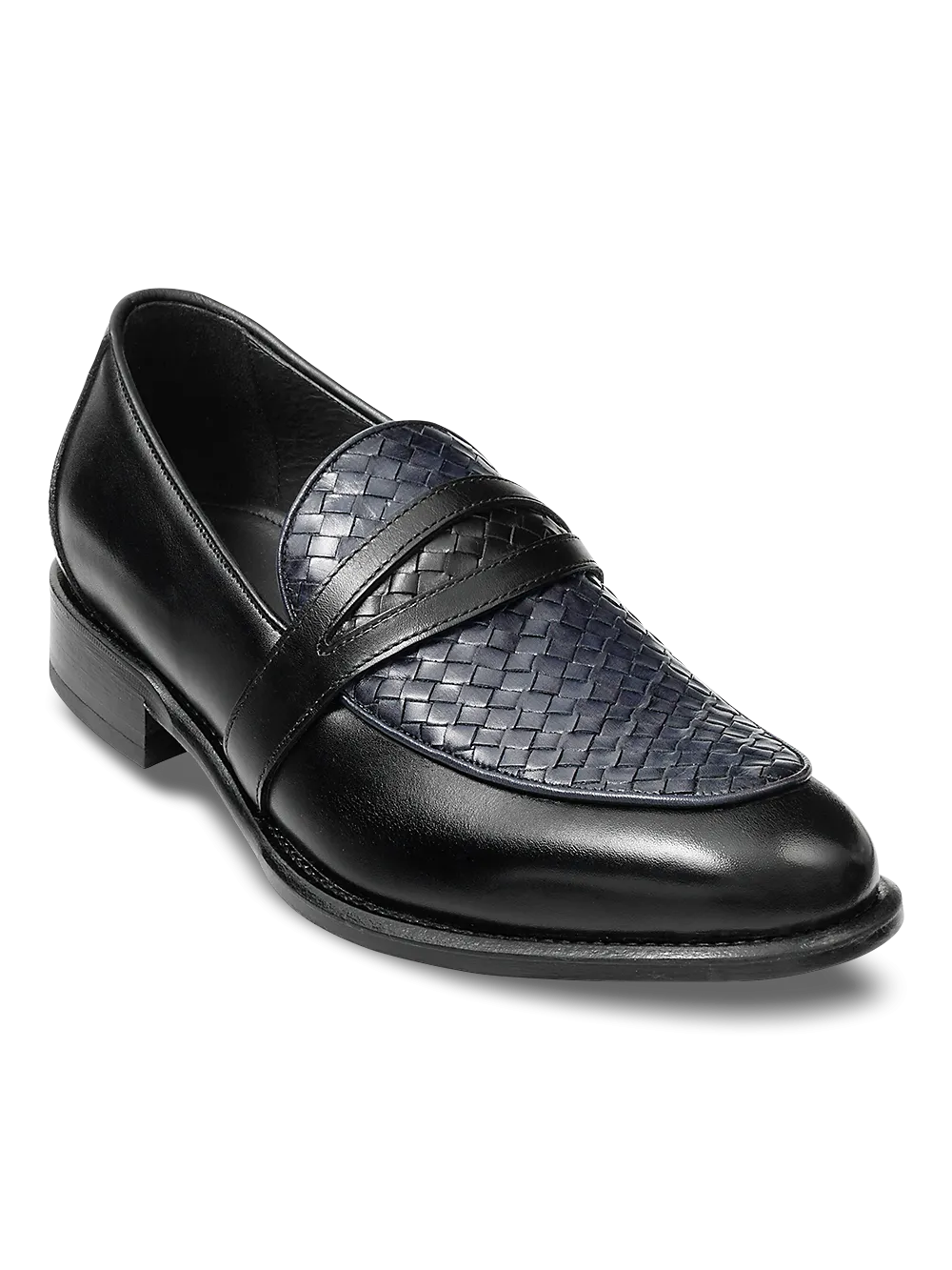 Owen Penny Loafer - Black/grey