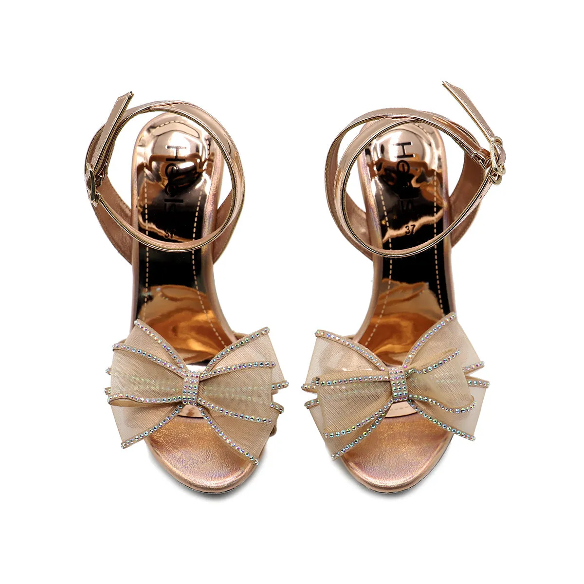 Peach Bridal Sandal 066691