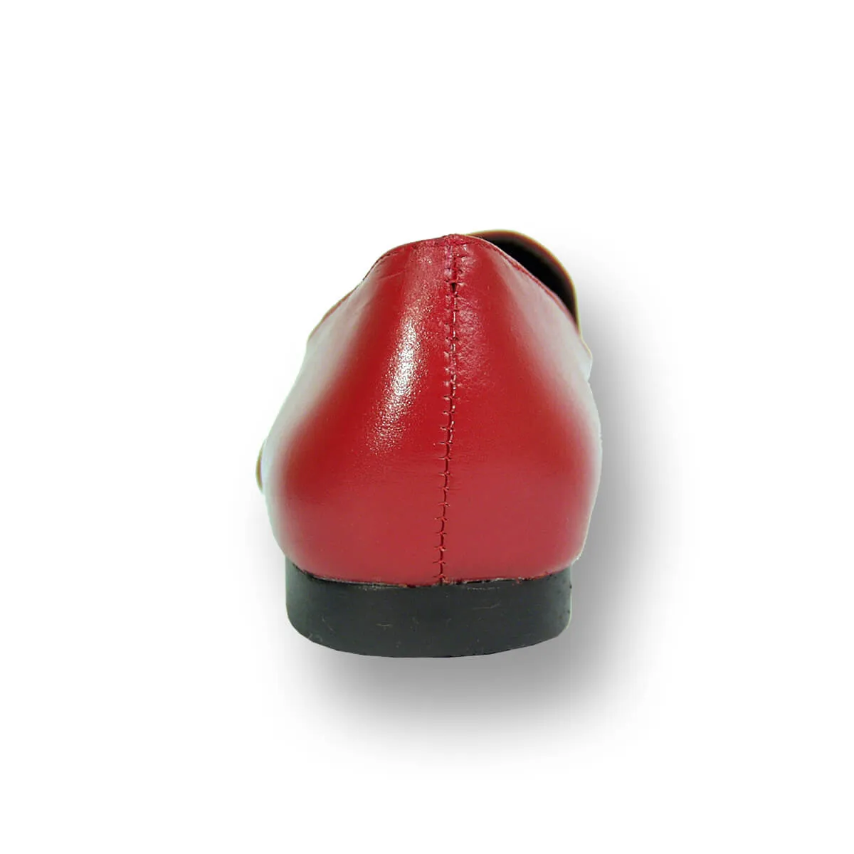 PEERAGE Charlie Women's Wide Width Leather Flat Shoes