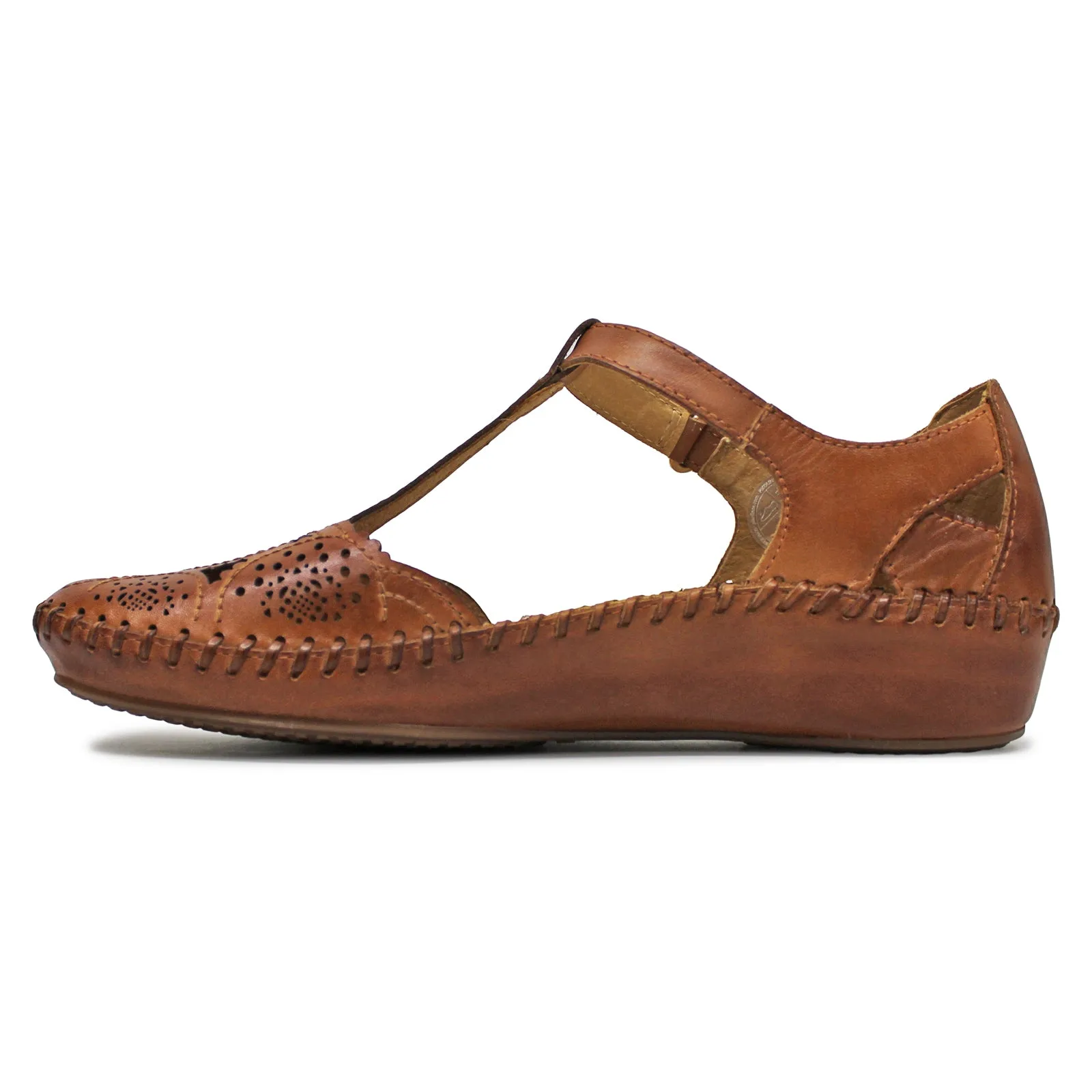 Pikolinos P. Vallarta Leather Women's Flat Sandals