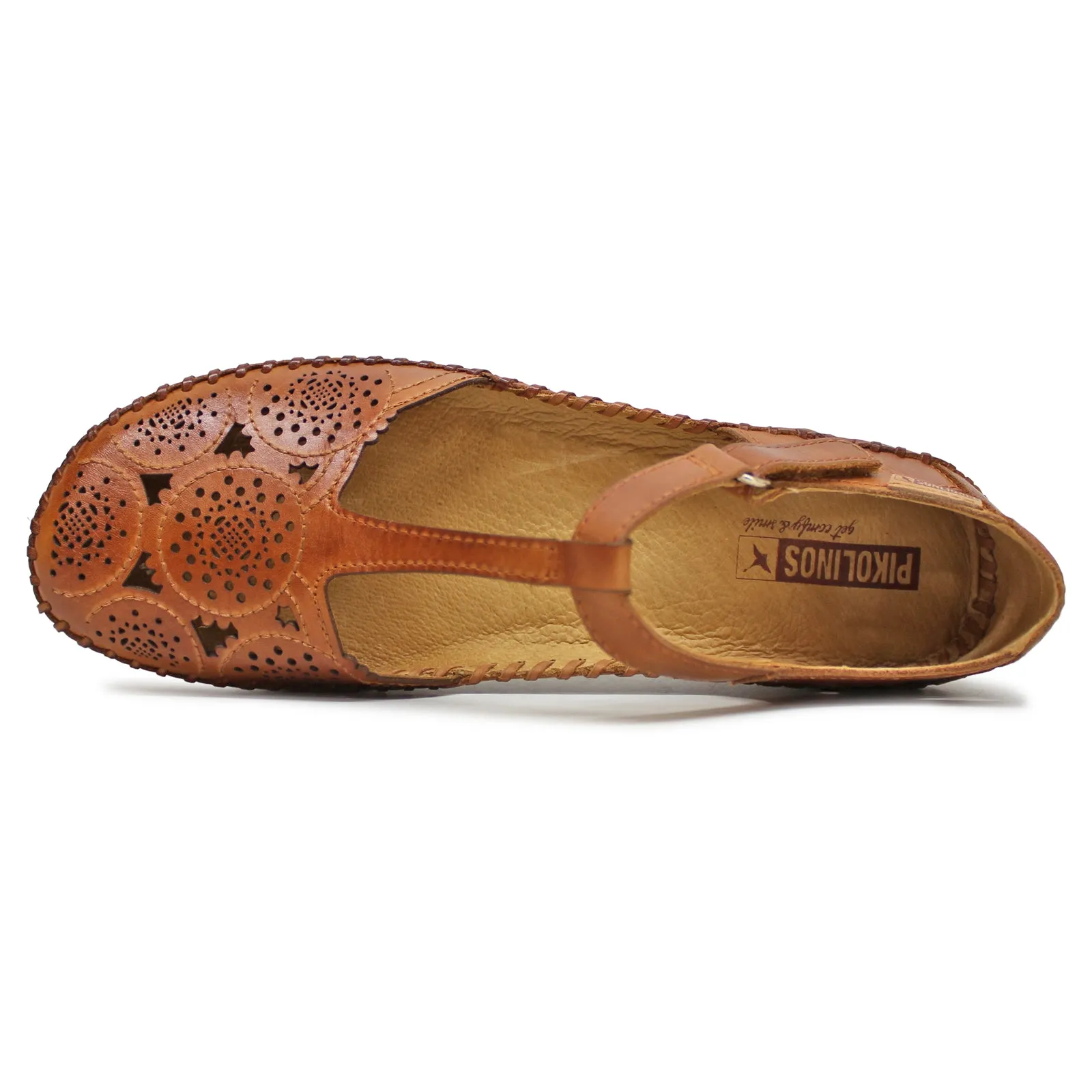Pikolinos P. Vallarta Leather Women's Flat Sandals