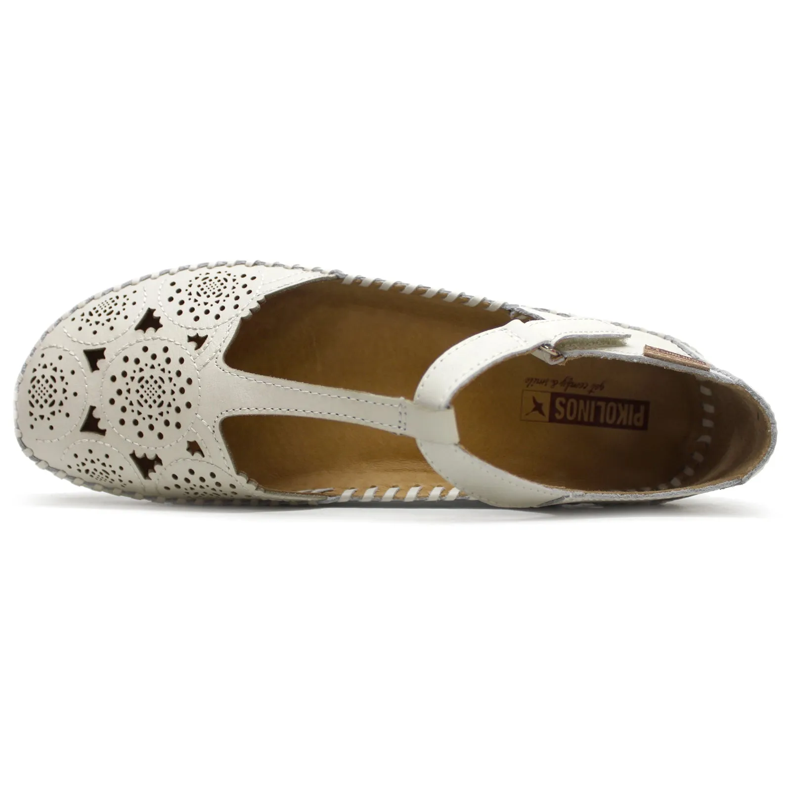 Pikolinos P. Vallarta Leather Women's Flat Sandals