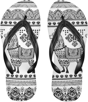 Poeticcity Flip Sandal Men Women Flip Flops for Hotel Spa Home Slippers Bedroom Travel S-XXL