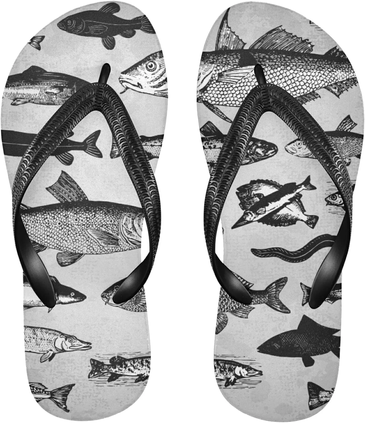 Poeticcity Flip Sandal Men Women Flip Flops for Hotel Spa Home Slippers Bedroom Travel S-XXL