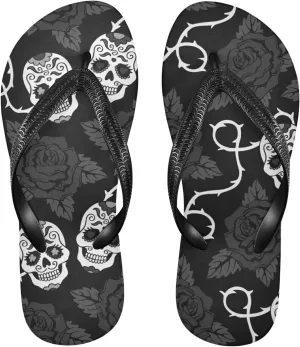 Poeticcity Flip Sandal Men Women Flip Flops for Hotel Spa Home Slippers Bedroom Travel S-XXL
