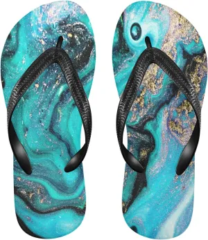 Poeticcity Flip Sandal Men Women Flip Flops for Hotel Spa Home Slippers Bedroom Travel S-XXL