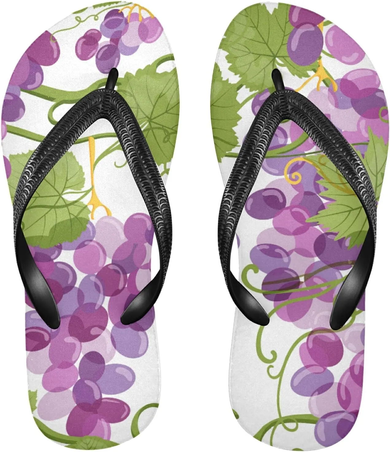 Poeticcity Flip Sandal Men Women Flip Flops for Hotel Spa Home Slippers Bedroom Travel S-XXL