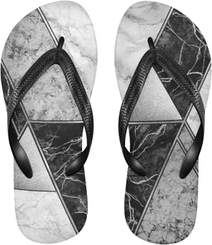 Poeticcity Flip Sandal Men Women Flip Flops for Hotel Spa Home Slippers Bedroom Travel S-XXL