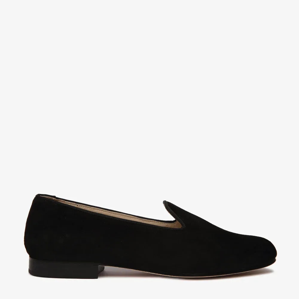 Pre-loved Sambag Lola Black Suede Loafer