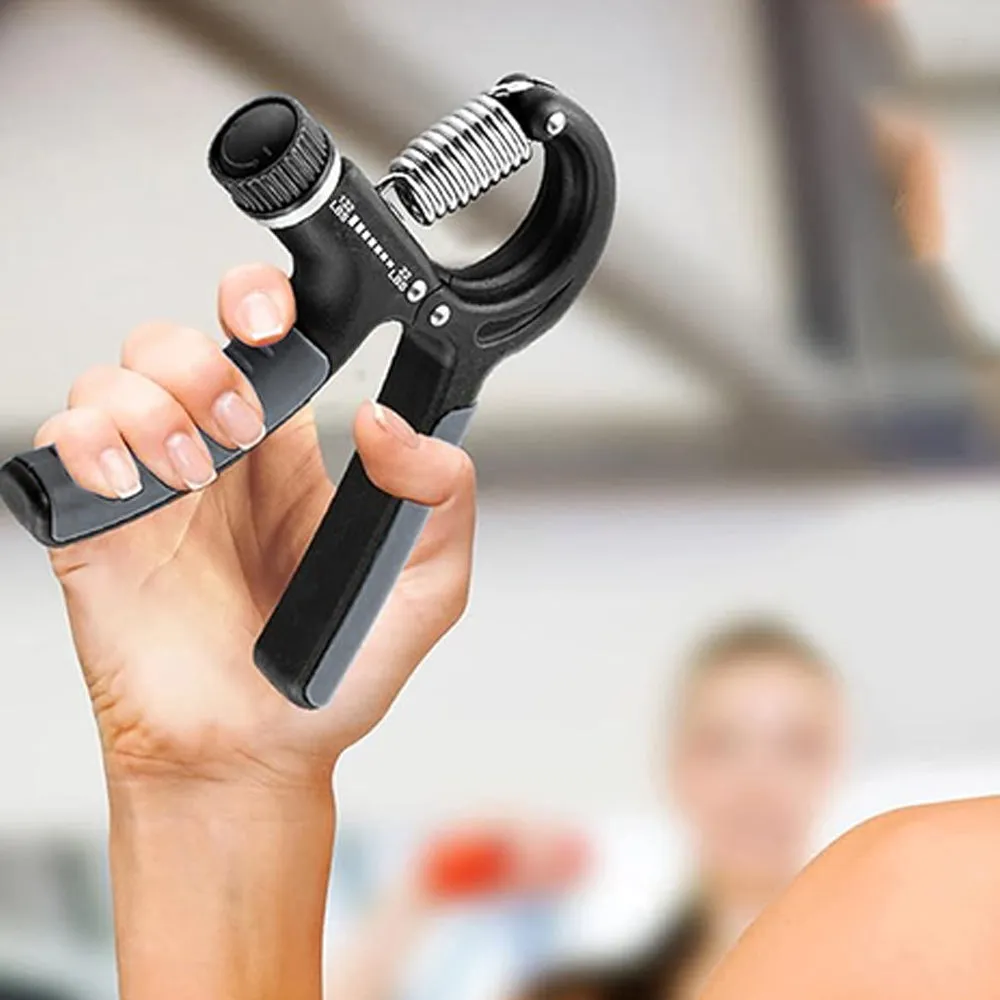 Premium Adjustable Grip Strengthener 5-60KG - Unisex Hand Exerciser & Finger Trainer for Strength Training, Rehabilitation & Fitness - Compact, Portable Hand Grip Tool for Men, Women & Seniors - Durable & Easy to Use
