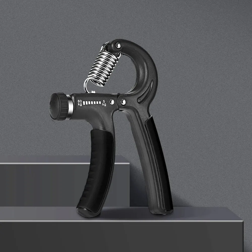 Premium Adjustable Grip Strengthener 5-60KG - Unisex Hand Exerciser & Finger Trainer for Strength Training, Rehabilitation & Fitness - Compact, Portable Hand Grip Tool for Men, Women & Seniors - Durable & Easy to Use
