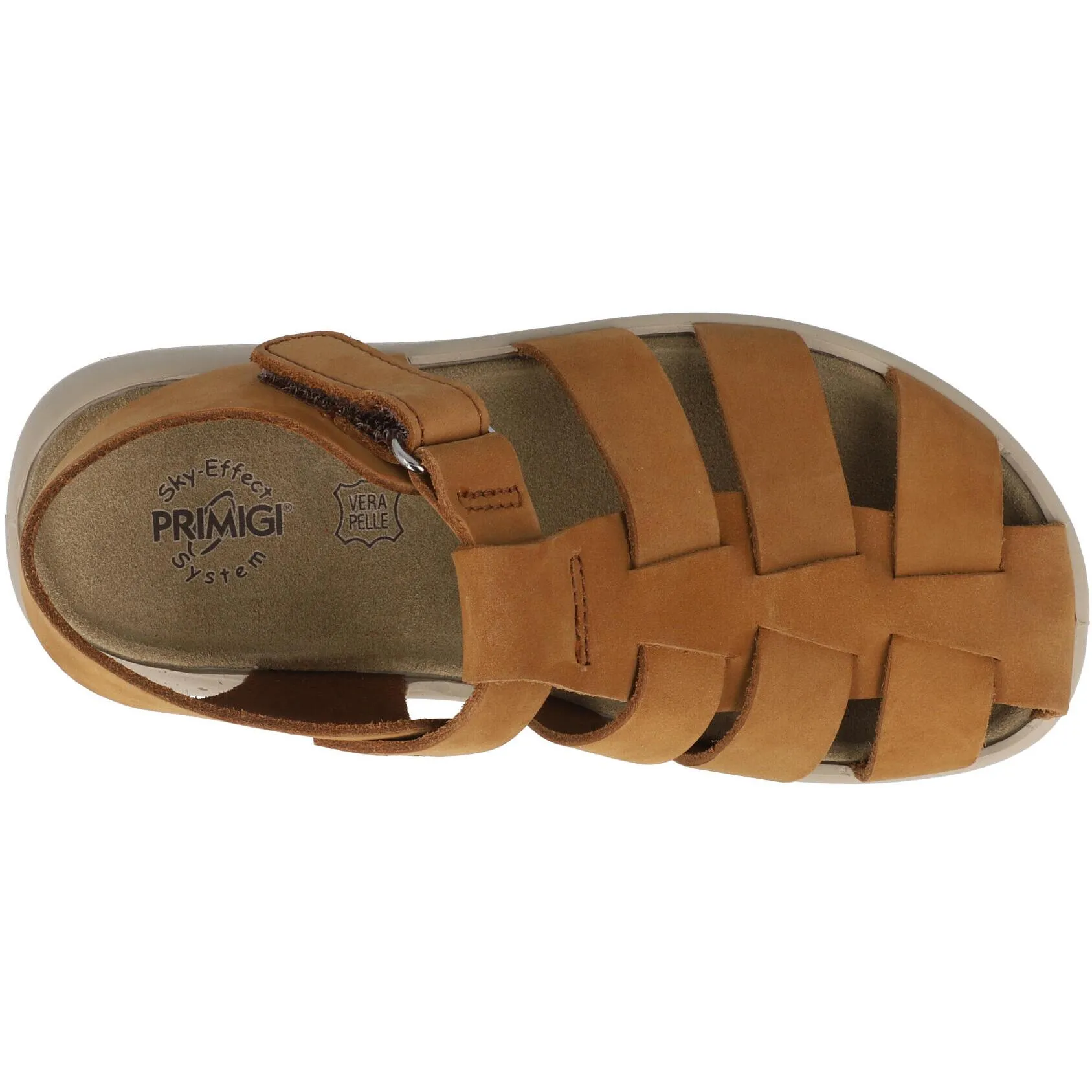Primigi PPM Brown Fisherman Sandal for Kids